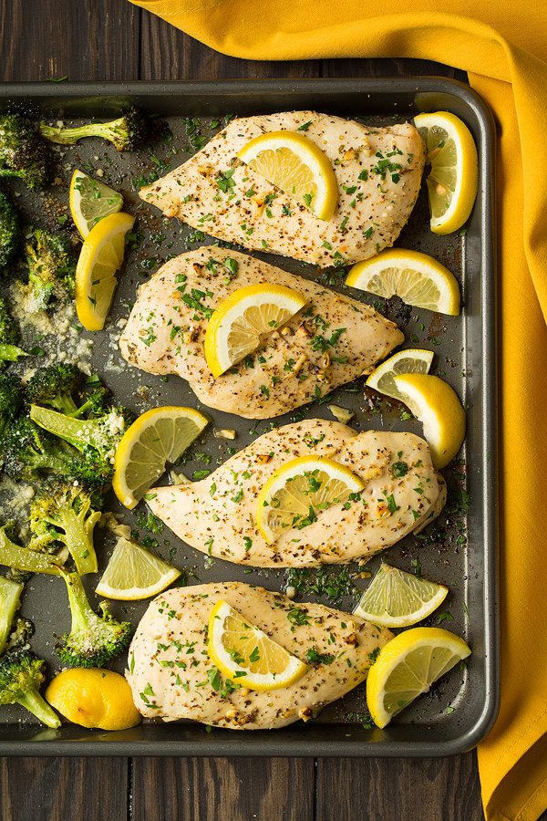 Sheet Pan Lemon Chicken: Quick Prep, Easy Cleanup Weeknight Meal